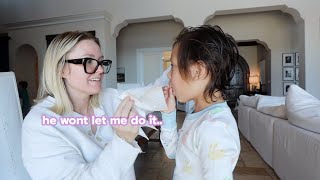 he won't let me do it, spring cleaning + huge grocery haul! by KKandbabyJ 77,178 views 2 weeks ago 21 minutes