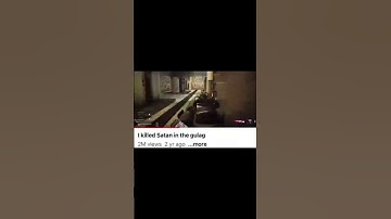 I killed Satan in the gulag #memes #lowquality #cod #gaming #gulag #random #shitposting #stupid #fyp