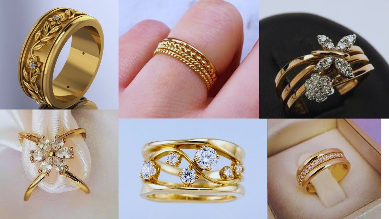 Butterfly Rings | Finger Ring | Jewelry - Vintage Gold Color Rings Women  Finger Girl - Aliexpress