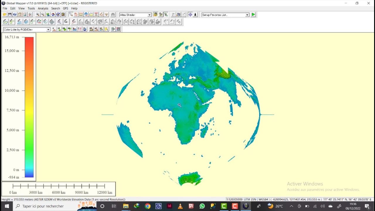 Projet Alimentation en eau potable AEP Partie 1.2 Récolte des données sur Global