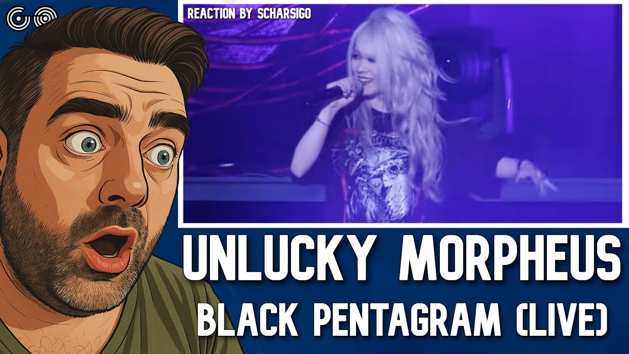 UNLUCKY MORPHEUS - BLACK PENTAGRAM (Live) | Music Reaction 191