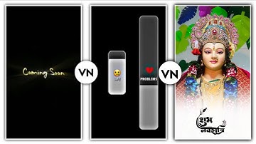 Coming Soon Navratri Video Editing Vn App || Viral Navratri Status Video Editing Tutorial Vn App