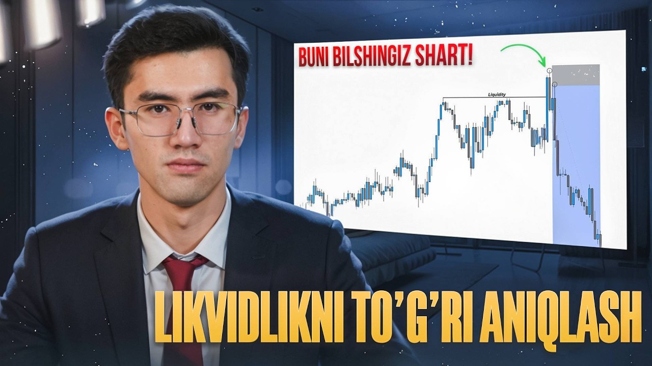Qanday qilib likvidlikni grafikdan to'g'ri aniqlash (15daqiqa ichida o'rganasiz)