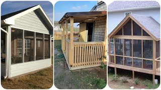 Front Porch ideas for Houses | Front Porch ideas for Ranch Style Homes | Front Porch with Roof