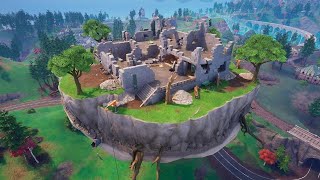 Fortnite Doctor Doom Floating Island tour