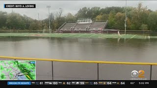 Parts Of New Jersey Inundated With Flooding After Heavy Rains