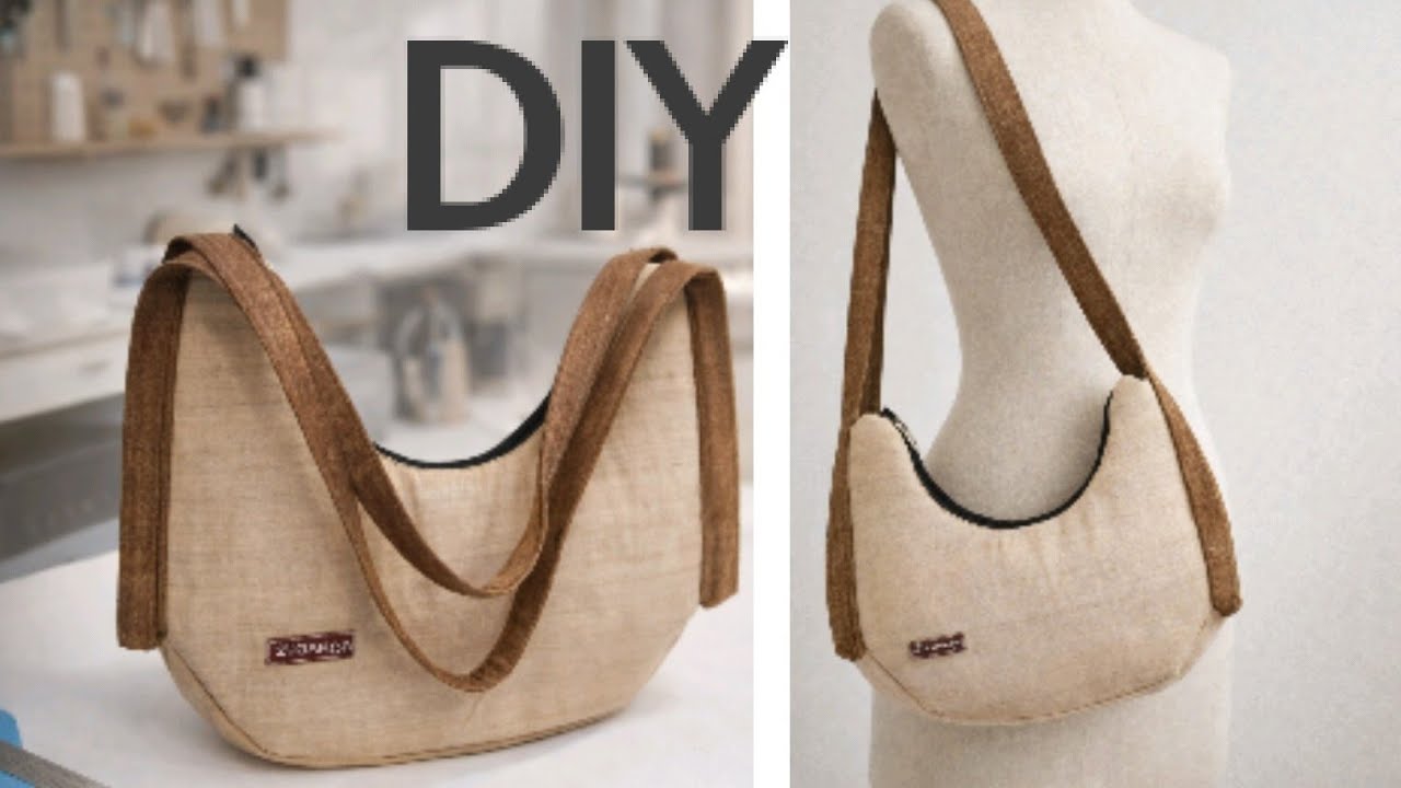 Stylish Shoulder Bag Stitching Tutorial | Easy DIY Handmade Bag