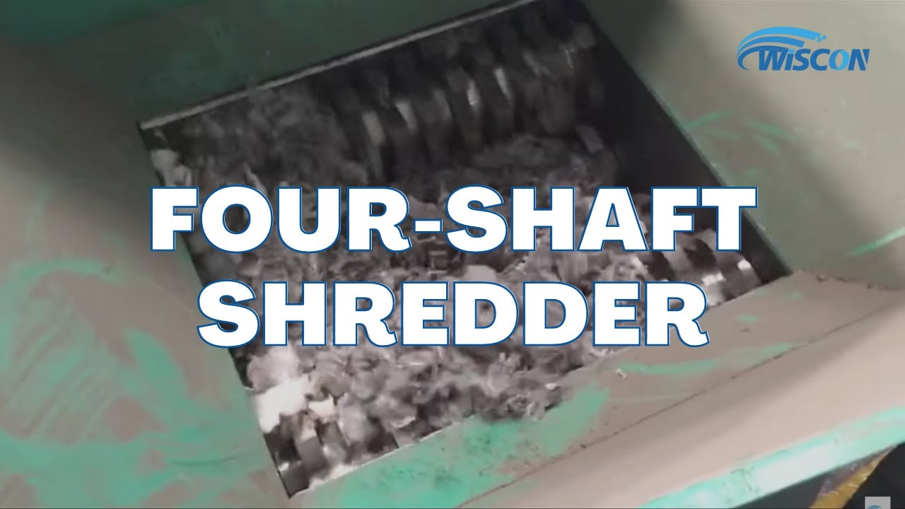 Steel Drum Shredder - Wiscon Envirotech - Scrap Metal Barrel Reycle