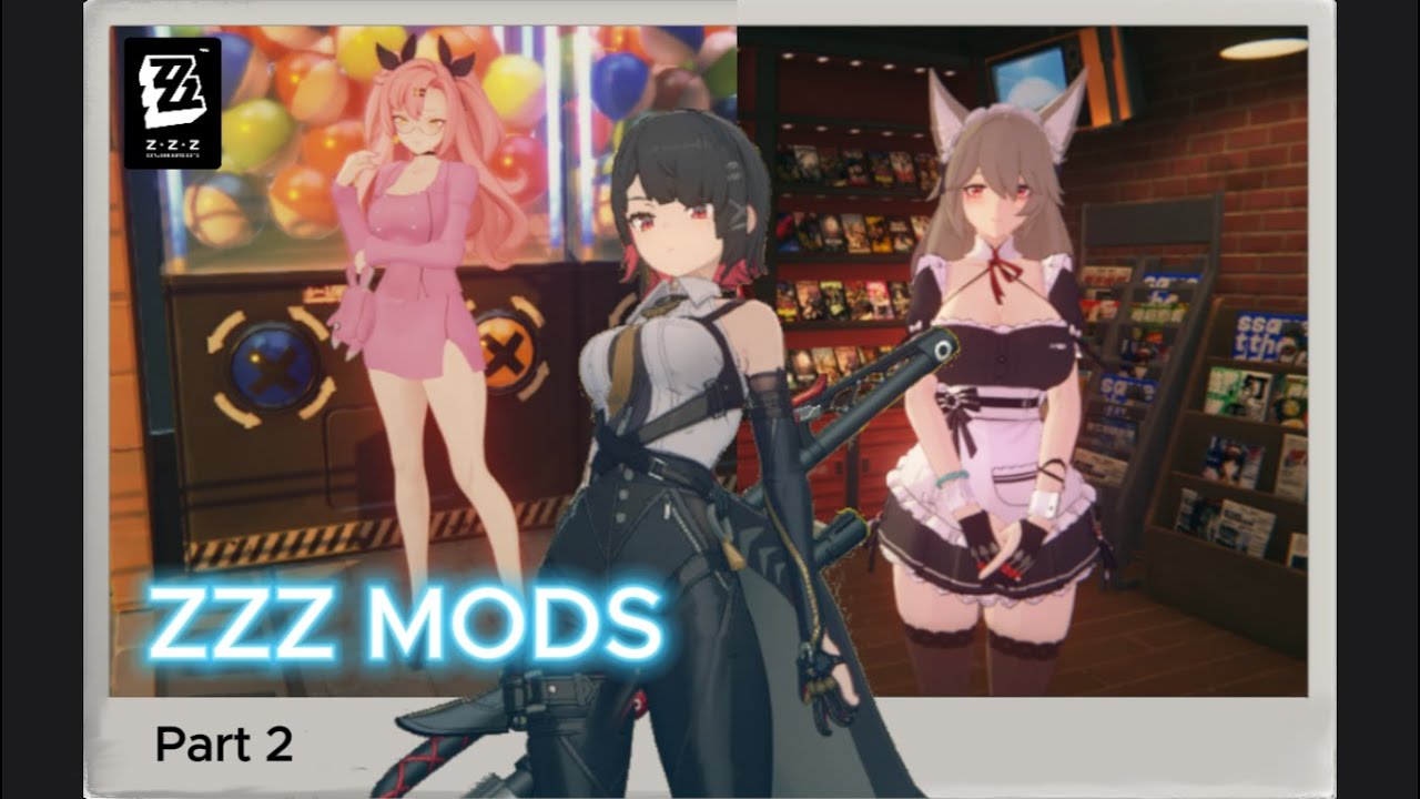 ZZZ Mods part 2 Character Skins YouTube