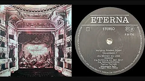 Mozart Overtures - Otmar Suitner, Staatskapelle Berlin, 1976 - Eterna 8 26 936