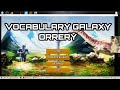 How make settings work in vocabulary galaxy orrery