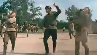 Свадьба в Малиновке танцы.Dancing Soviet soldiers.Pakito living.