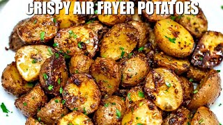 How to Make Crispy Air Fryer Potatoes - Sweet and Savory Meals