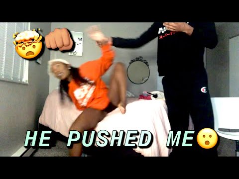 texting-another-boy-prank-on-boyfriend-*gets-physical*