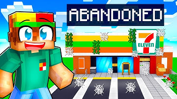 Rebuilding An ABANDONED 7/11 In Minecraft!
