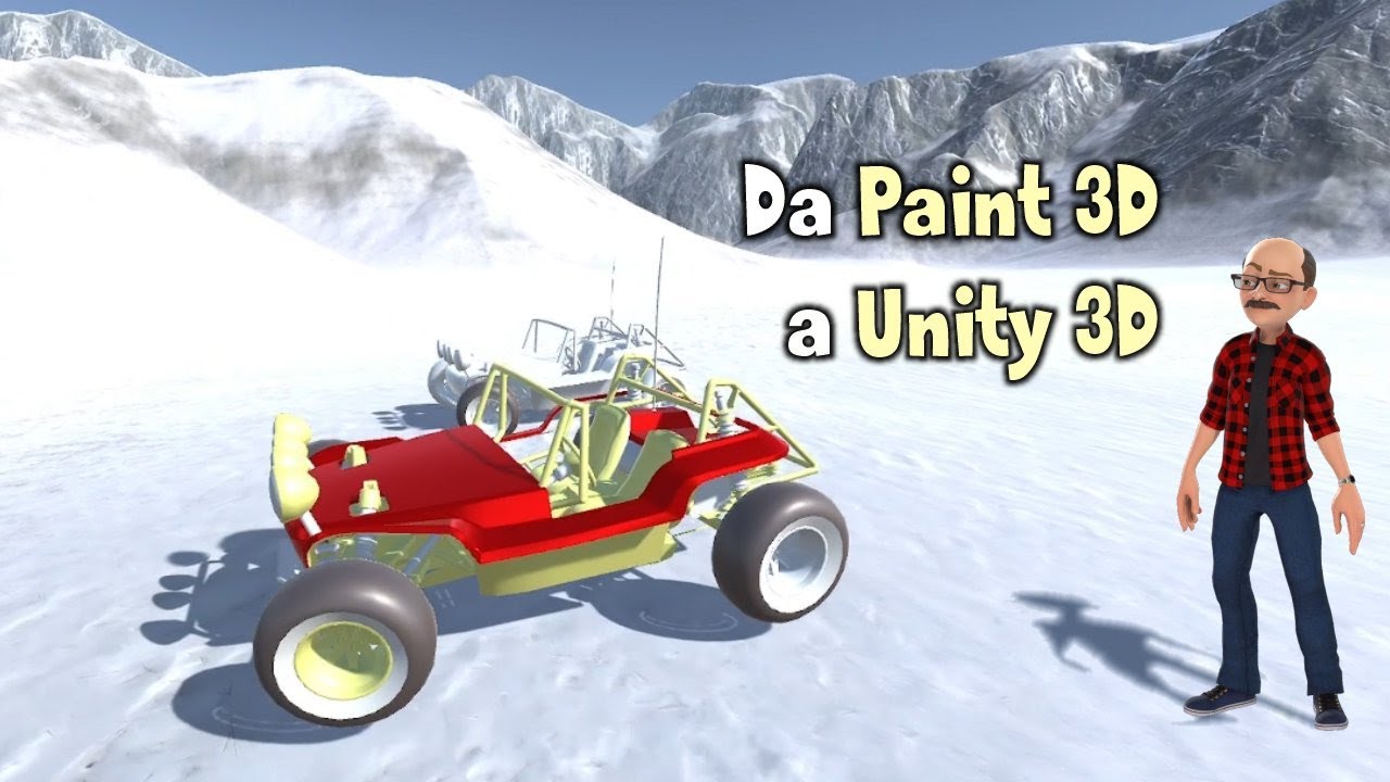 Esportare da Paint 3D a Unity 3D? / 3D Game Dev - YouTube