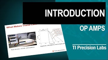 Introduction to op amps