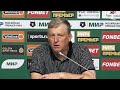 Пресс-конференция Игоря Осинькина после победы над «Спартаком»