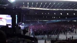 Lil Wayne - Blunt Blowin LIVE (Eminem Australia Concert Lose Yourself  1.12.2011)