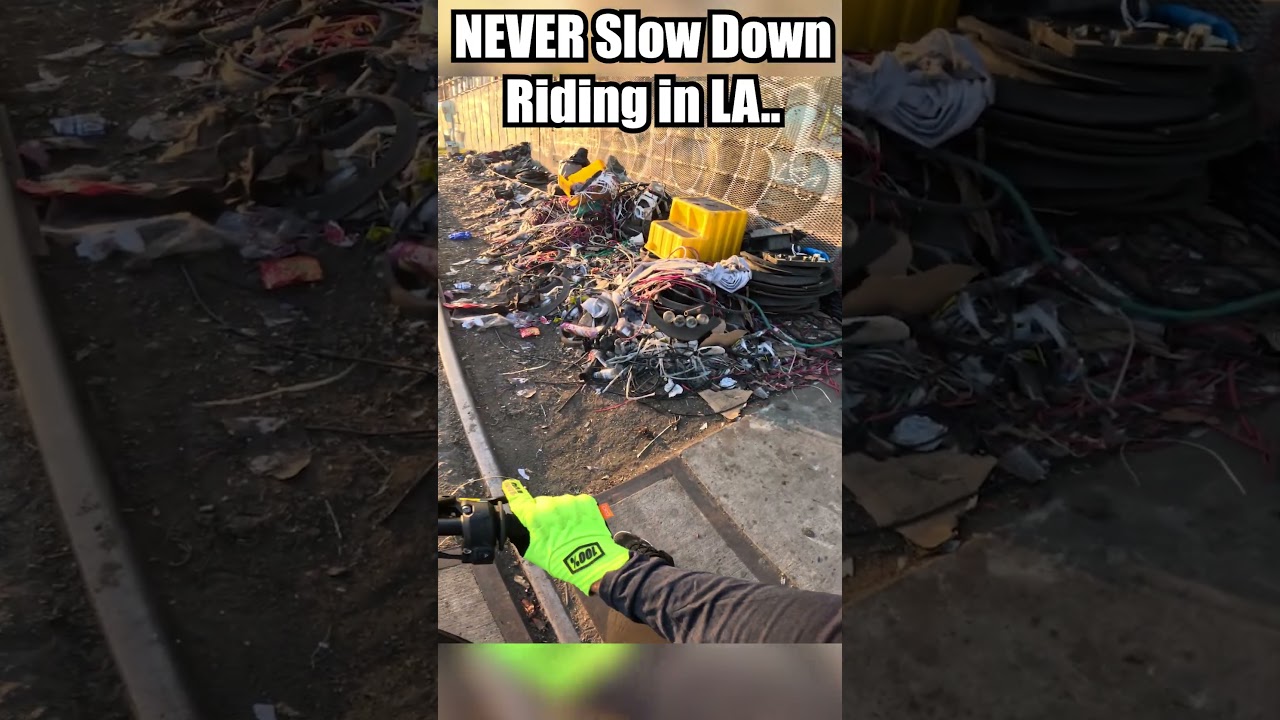 Это огромная проблема в Лос-Анджелесе.. 😳