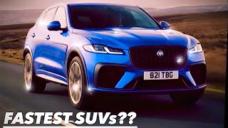 Top 10 FASTEST SUVs In The World! - Under $100k!