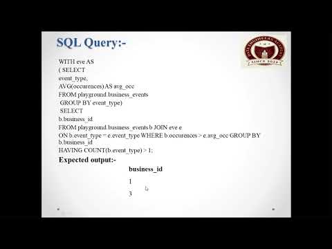 SQL Interview | Identify Active Businesses Using CTEs & HAVING | Data Engineers Academy