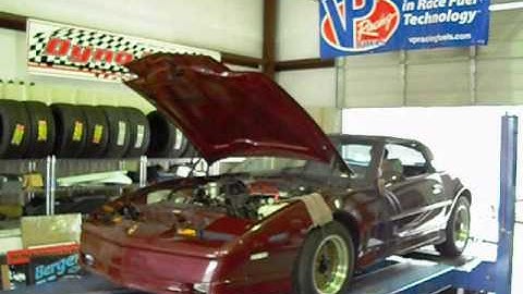 1989 Trans Am Heads Cam LS1 Conversion Dyno Video