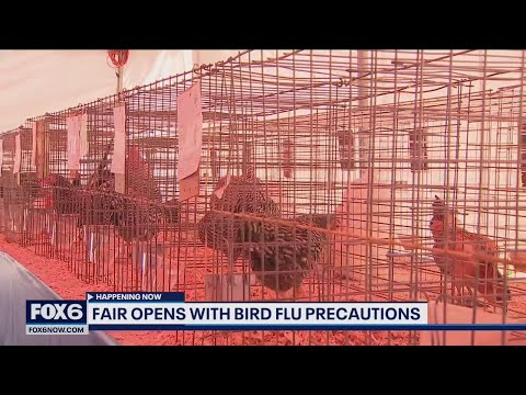 Waukesha County Fair opens with bird flu precautions | FOX6 News Milwaukee