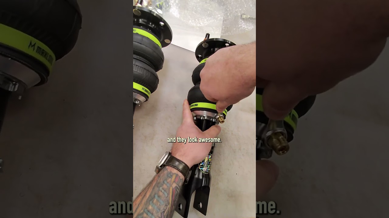 Unboxing AIR SUSPENSION BAGS for FD RX7