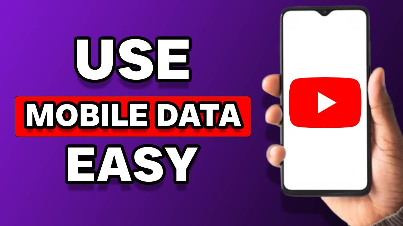 How To Use YouTube On Mobile Data (Quick Tutorial) - YouTube