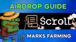 SCROLL AIRDROP FARMING GUIDE | SESSION 1 | CANVAS PROJECT BADGES | HOW TO EARN MARKS