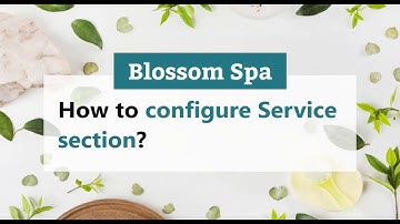 How to Configure Service Section | Blossom Spa WordPress Theme