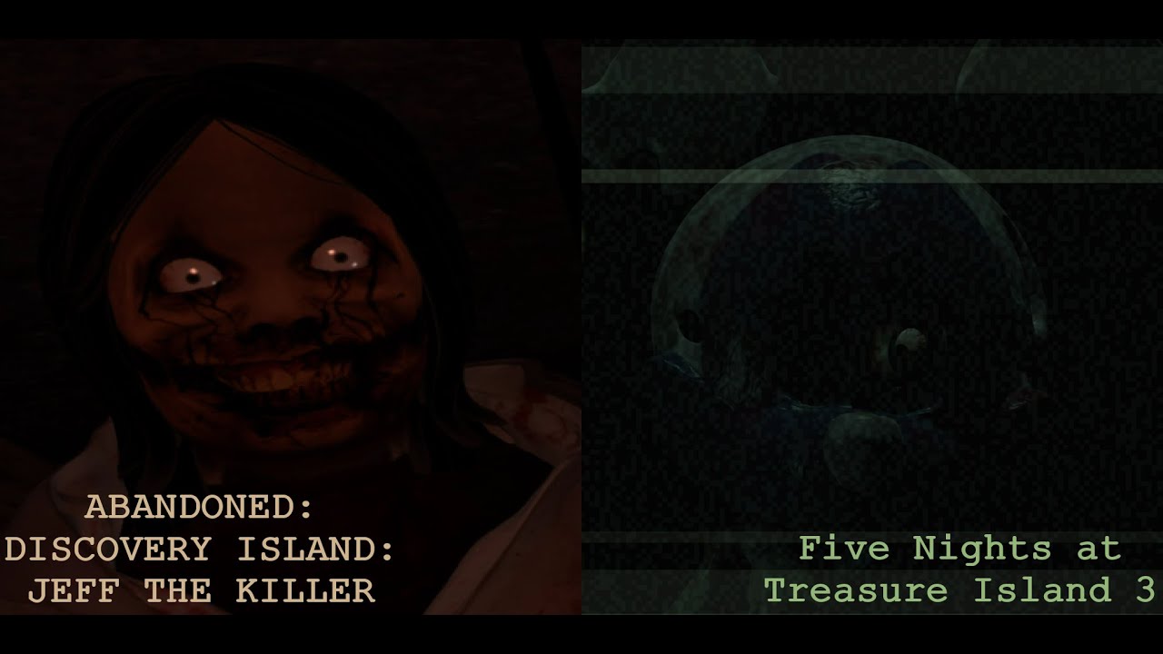 Abandoned: Discovery Island: Jeff The Killer & Five Nights at Treasure Island 3 | Full Walkthrough