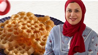 وصفة سهلة وسريعة بمكونات في كل بيت من المطبخ المغربي الشباكية  حلو وحادق بطريقة عبير فهمي