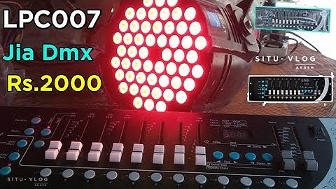 How to Setup fix Scene In DMX 512 | Dmx 512 controller Jia J191 -FIX Programming 2022 New -Situ Vlog