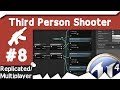 [ue4] auto hide character + Fix - ThirdPersonShooter #8 (multiplayer support)