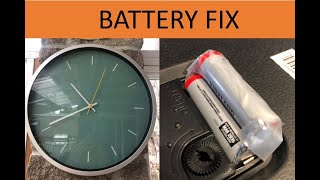 Clock Keeps Stopping - Battery Capacity Fix