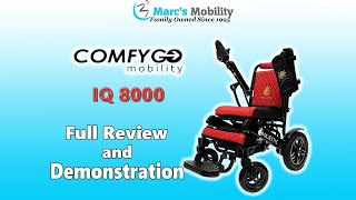 @ComfyGO MAJESTIC IQ8000 Remote Controlled Lightweight Electric Wheelchair  Review