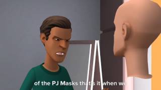 Clic Caillou Puts The Pj Maskss Clothes On Angel Toongrounded