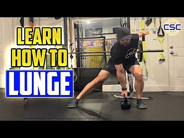 How To Do LUNGE | Part 3: Lunge