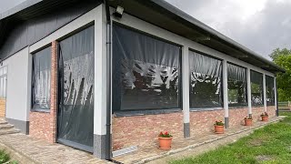 Motoros Feltekerő Szerkezetes Teraszfedés