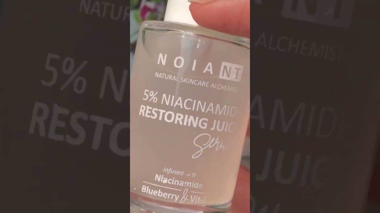 Niacinamide Serum Restoring Face Serum With Blueberry Extract For Acne Marks 