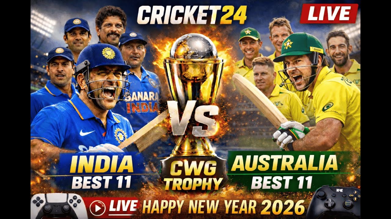 INDIA'S ALL-TIME BEST XI VS AUSTRALIA  BEST XI!| EPIC CRICKET CLASH LIVE : Chill with Govind