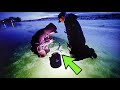 Ice Fishing UNREAL Pond For A NEW SPECIES!!! (Surprising)