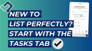 New to List Perfectly? Start Here with the Tasks Tab