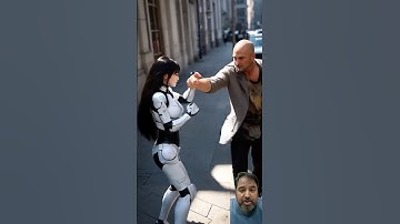 Don’t mess with robot #robot #robots #yes #art #greenscreen #ai #automobile #entertainment #robotics