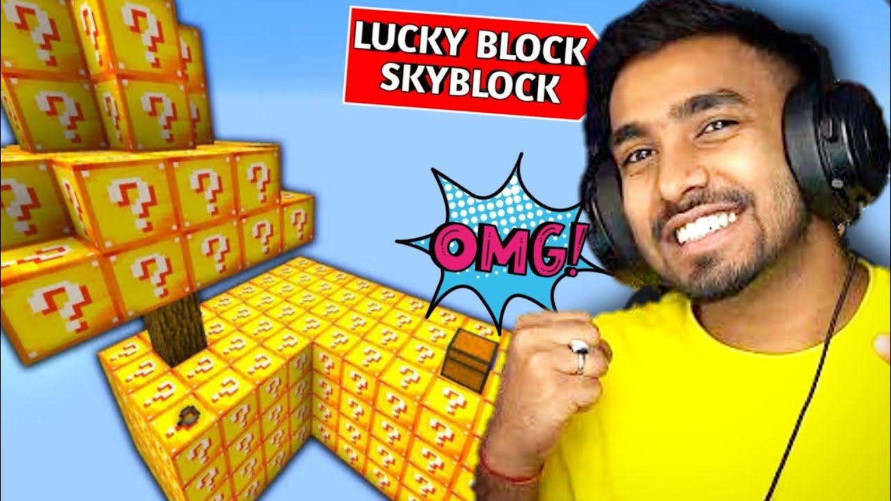 Minecraft but skyblock is lucky | Minecraft | #episode1