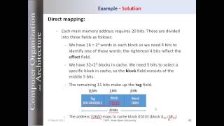 Lecture12 Cache Memory Example