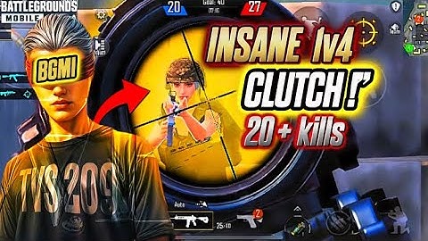 Insane 1v4 Clutch Tdm 20 kills 4.0 update gameplay 