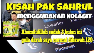 Kolagit Obat Diabetes Ampuh Original Medan | Testimoni Pak Sahrul